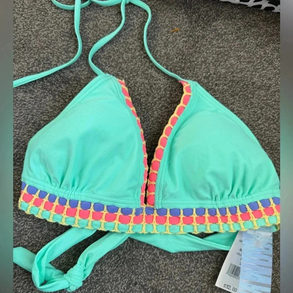 INMOCEAN Women’s Swimsuit Top sz xl NWT